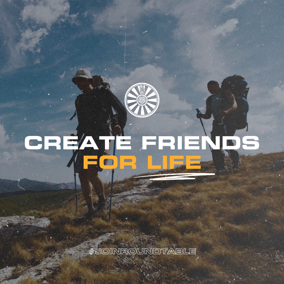 Create friends for life campaign artwork